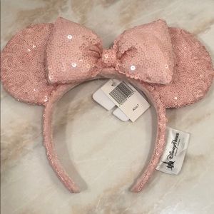 Disney Parks Millennial Pink Blush Minnie Ears